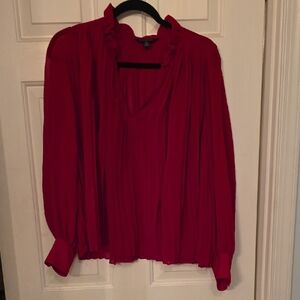 Banana Republic Elegant Red Women's Blouse